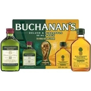 Buy Buchanan FIFA 12 Yr and Pineapple Variety Pack Scotch Whisky 6