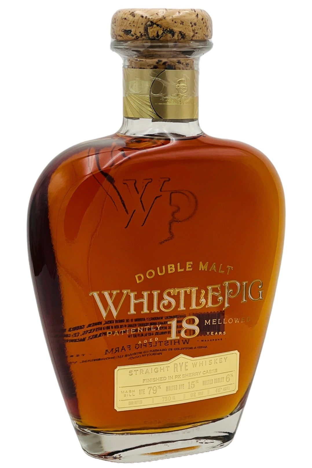 Whistlepig Double Malt 18 Year Old Rye Whiskey