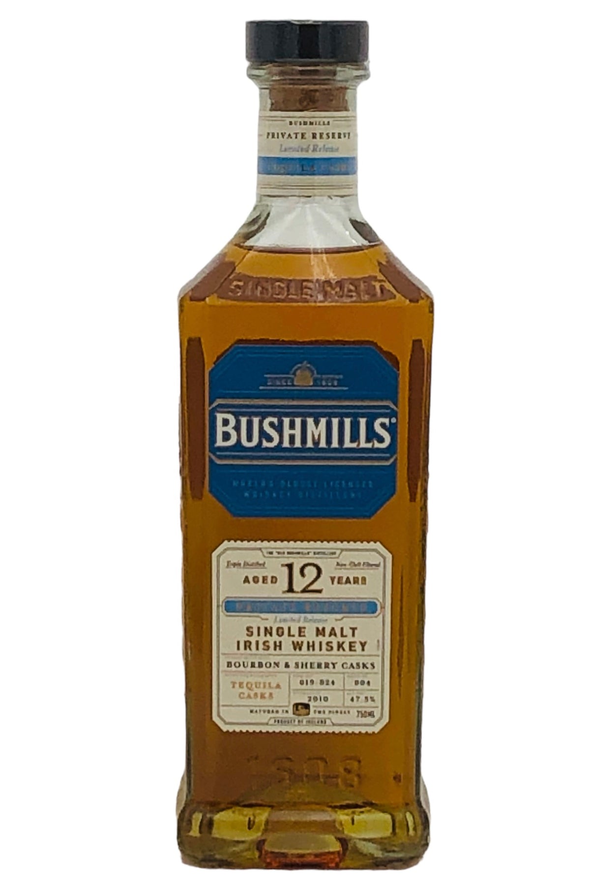 Bushmills 12 year Old &quot;Tequila Casks&quot; Single Malt Irish Whiskey