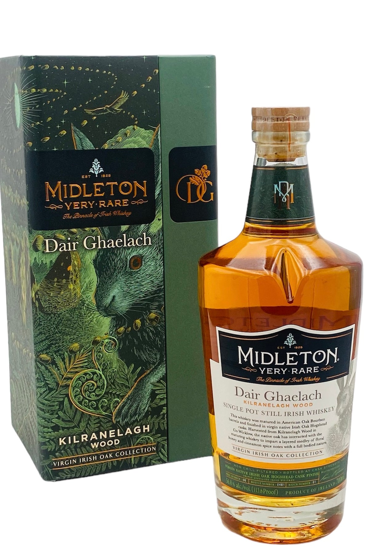 Midleton Dair Ghaelach Kilranelagh Wood Tree #6 Irish Whisky