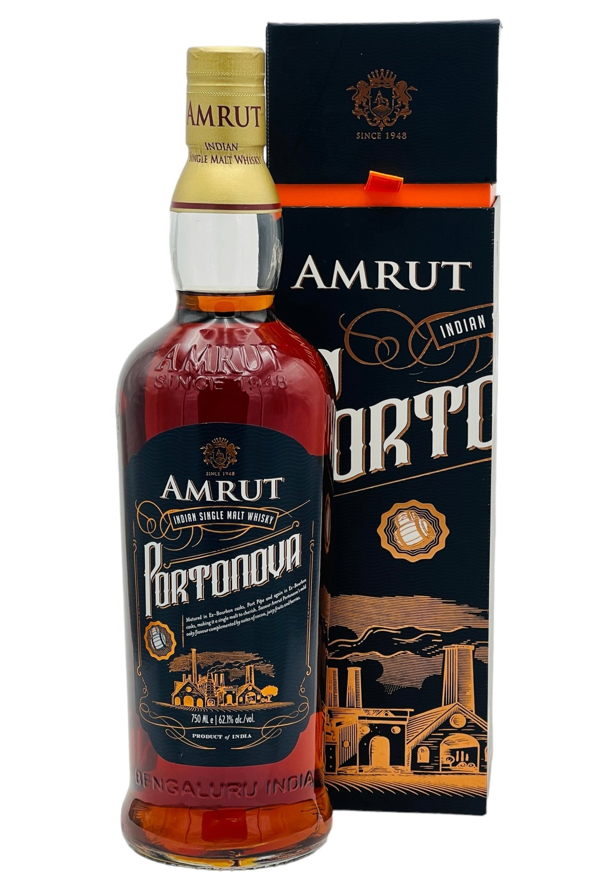 Amrut Portonova Single Malt Indian Whisky
