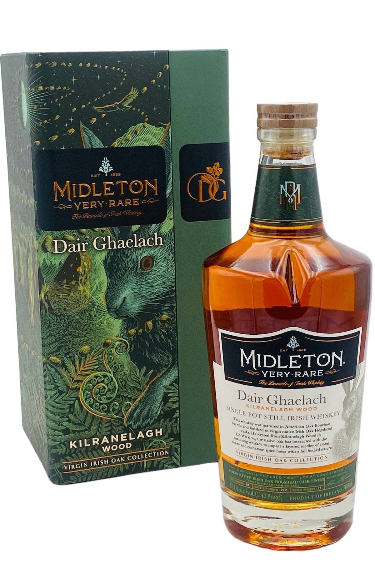 Midleton Dair Ghaelach Kilranelagh Wood Tree #4 Irish Whisky