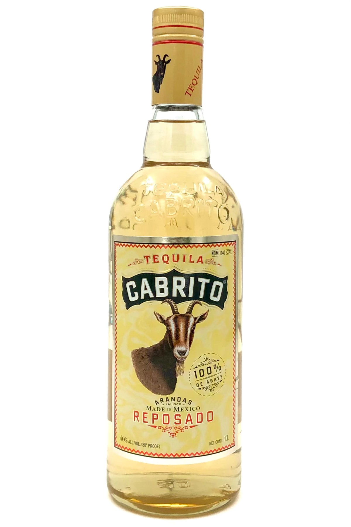 Cabrito Tequila Reposado 1000 ml