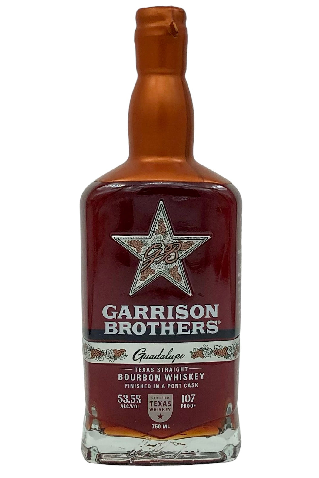 Garrison Brothers Guadalupe Port Cask Finish Bourbon Whiskey
