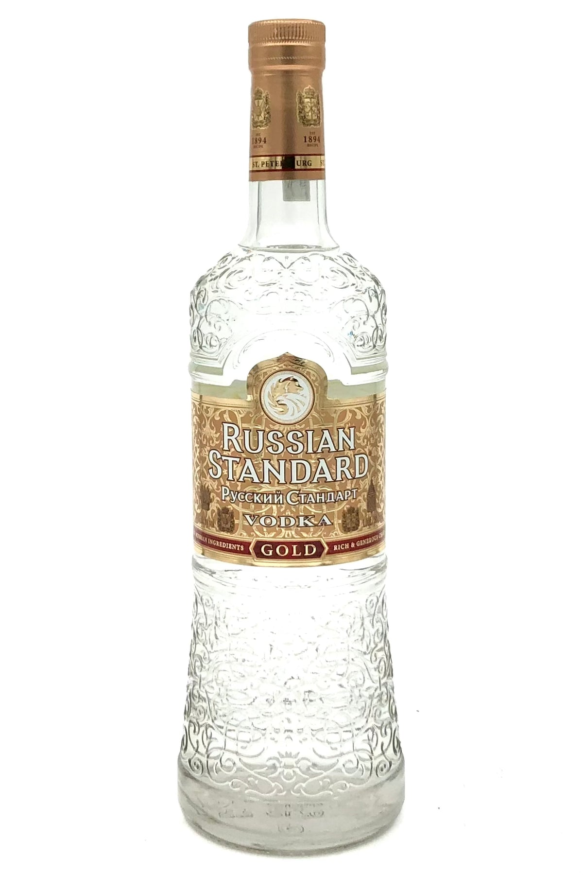 Russian Standard Gold Vodka 1000 ml