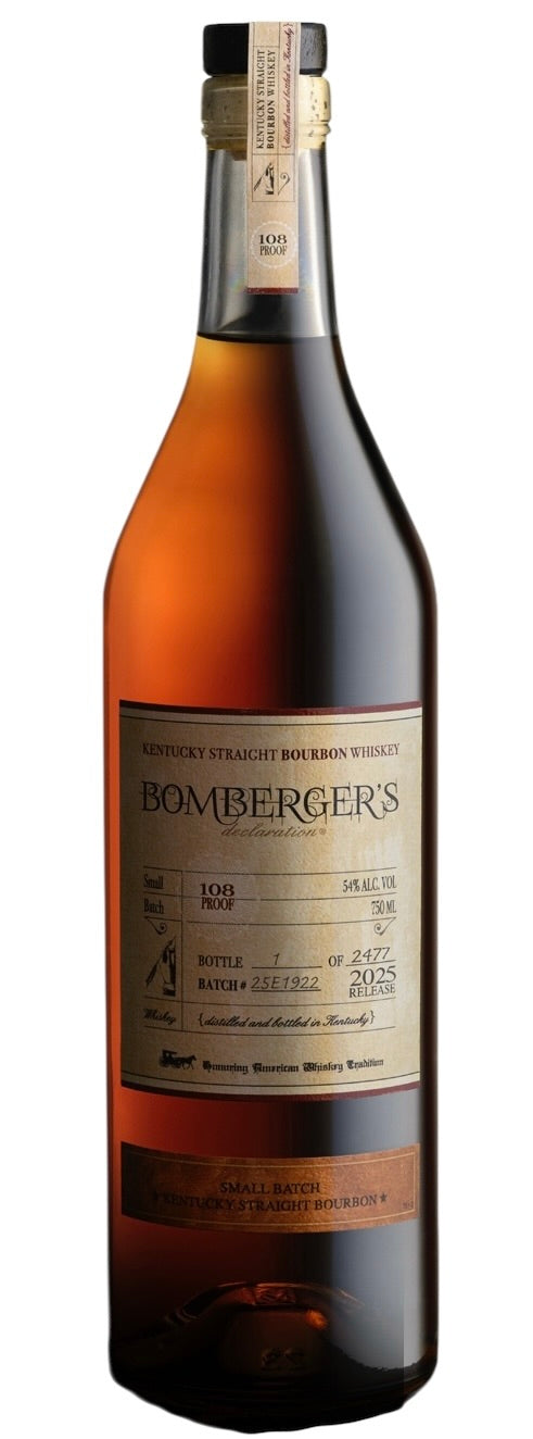 Buy Bomberger's Declaration Straight Kentucky Bourbon 2025 Batch