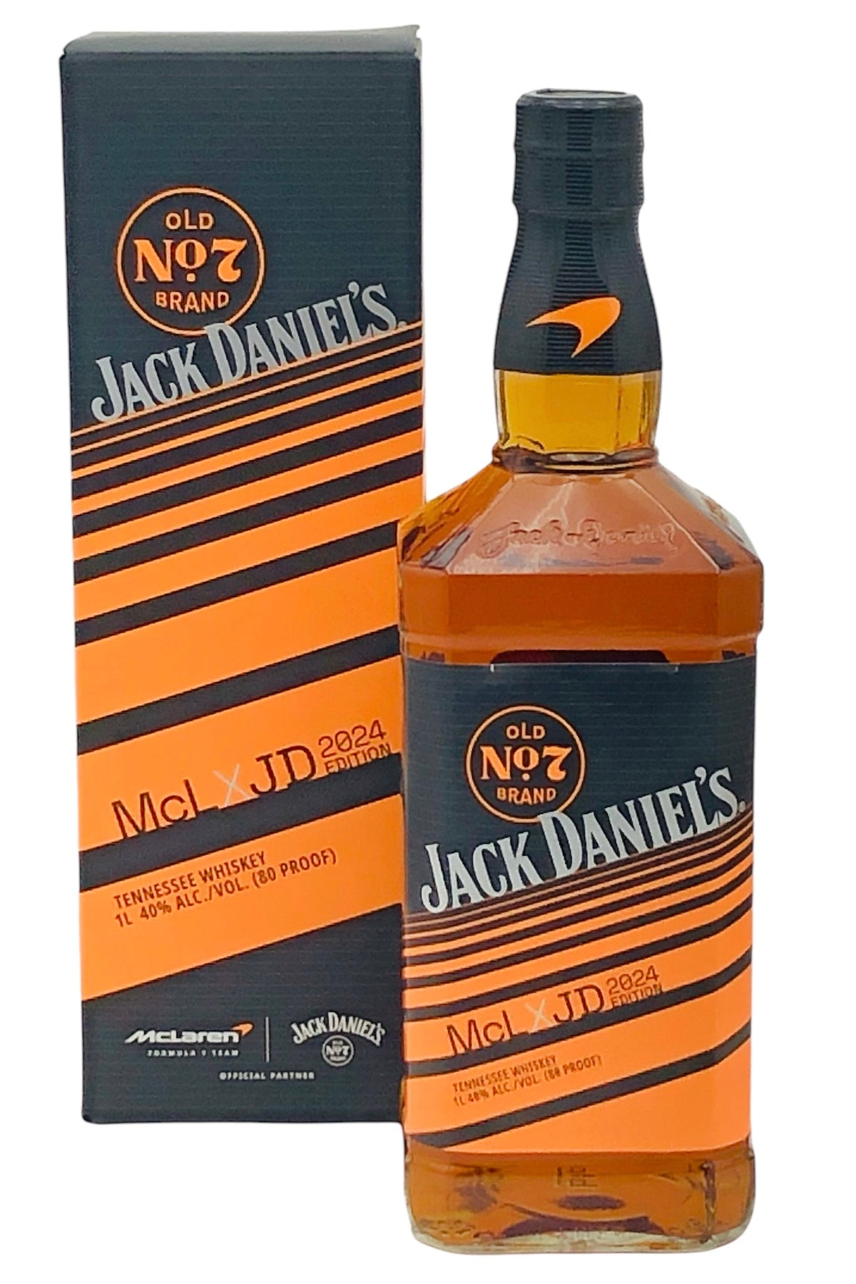 Jack Daniel&#39;s x McLaren McLxJD 2024 Limited Edition Tennessee Whiskey 1000 ml