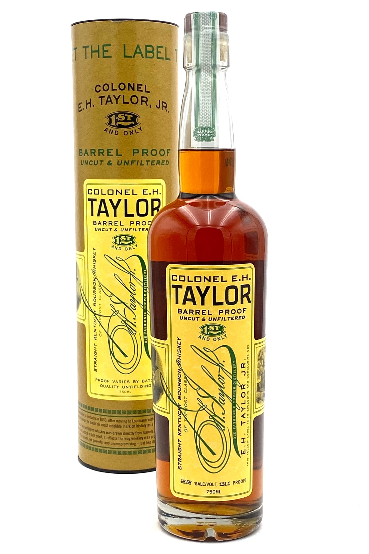 Colonel EH Taylor Barrel Proof Bourbon Whiskey
