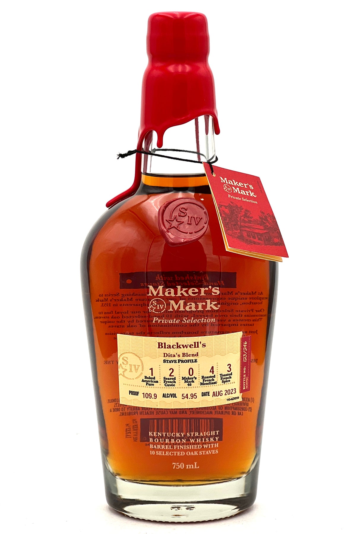 Maker&#39;s Mark &quot;Dita&#39;s Blend&quot; Private Selection Bourbon Whisky