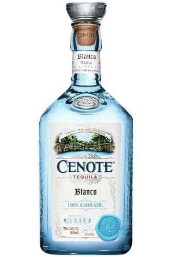 Buy Cenote Blanco 100% Blue Weber Agave Tequila 750ml Online