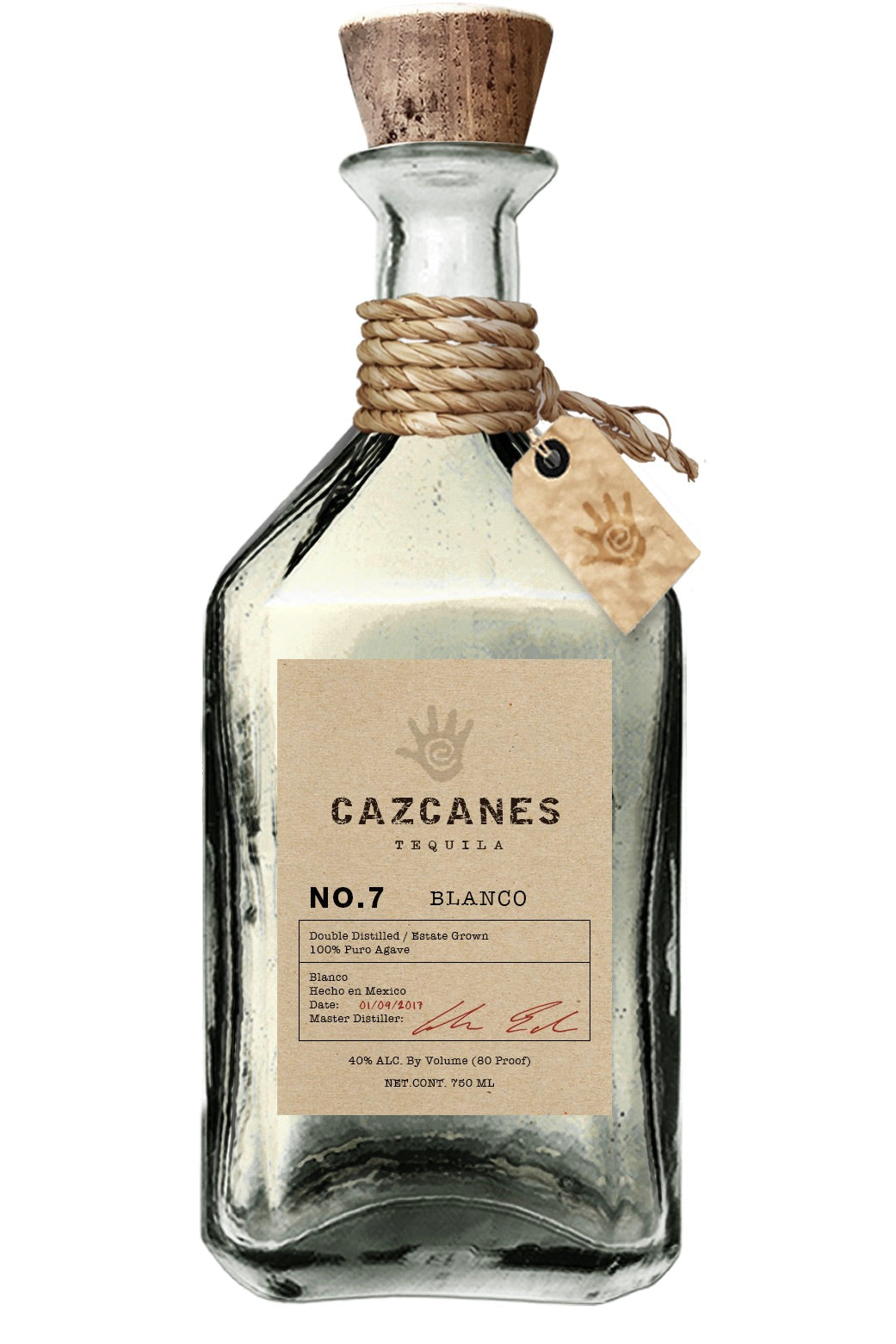 Cazcanes Tequila Blanco No. 7