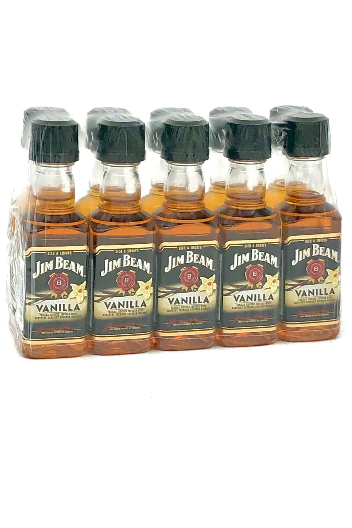 Jim Beam Vanilla Whiskey 10 x 50 ml