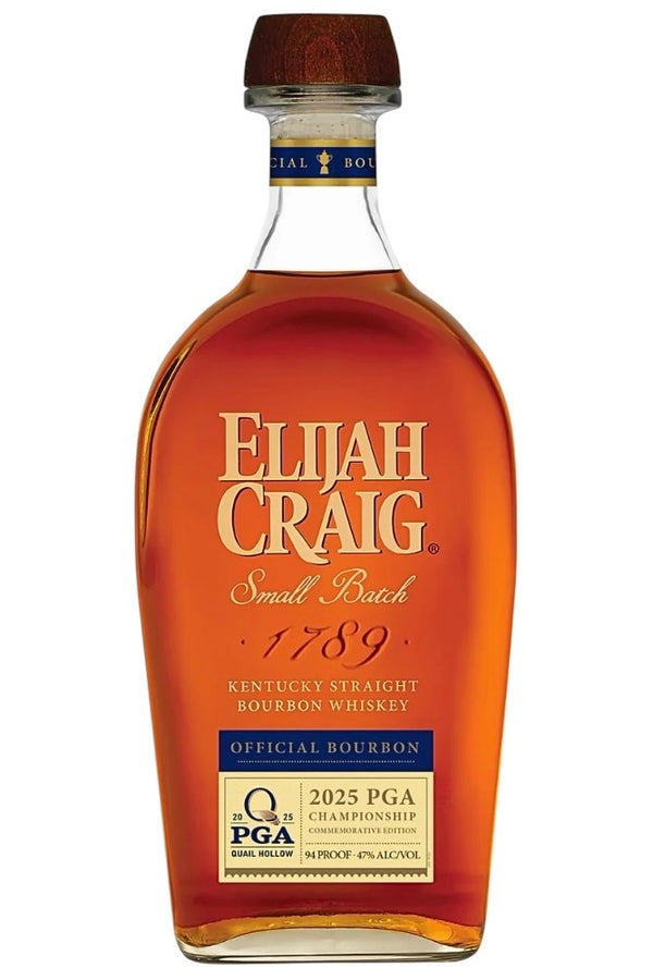 Elijah Craig "Pga 2025 Quail Hollow" Small Batch Bourbon Whiskey