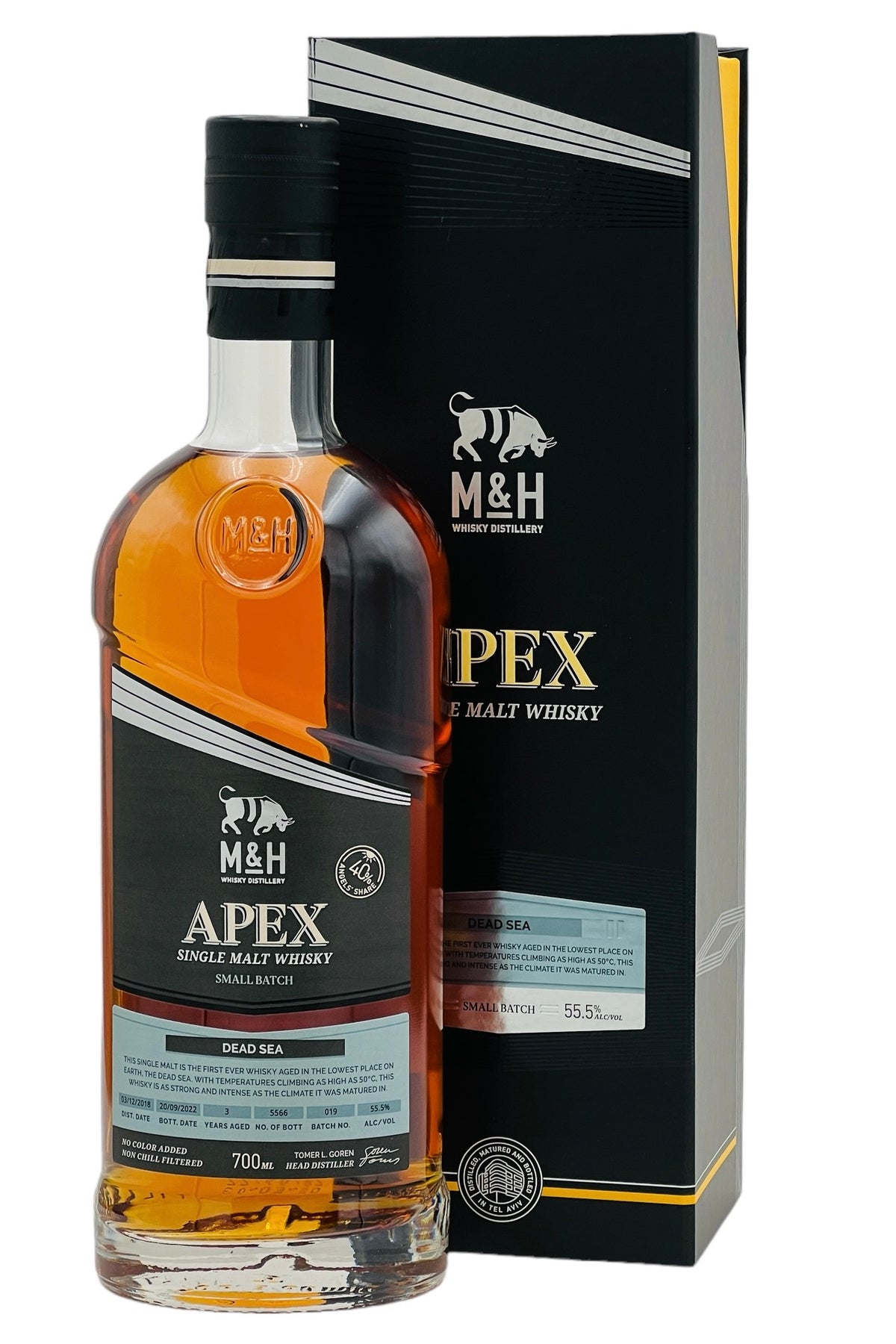 Milk &amp; Honey Distillery Apex Series &quot;Dead Sea&quot; Batch Single Malt Whisky