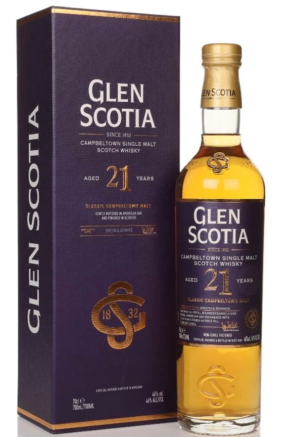 Buy Glen Scotia 21 Years Old Single Malt Scotch Whisky Online