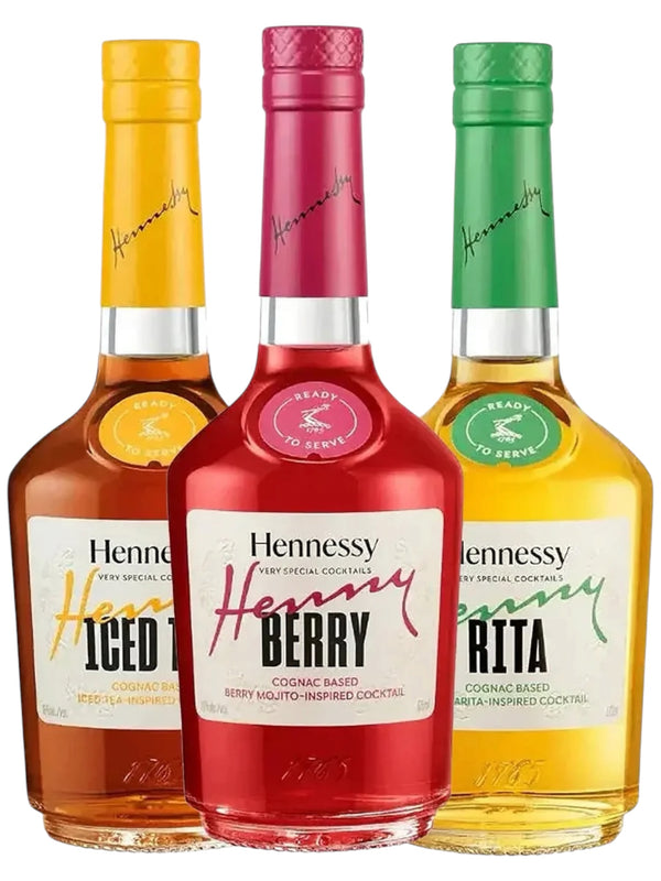 Buy Hennessy Ready to Serve RTD Cocktail Variety Bundle 3 Pack