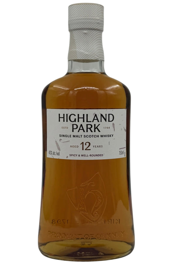 Buy Highland Park 12 Year Old Single Malt Scotch Whisky 750ml Online