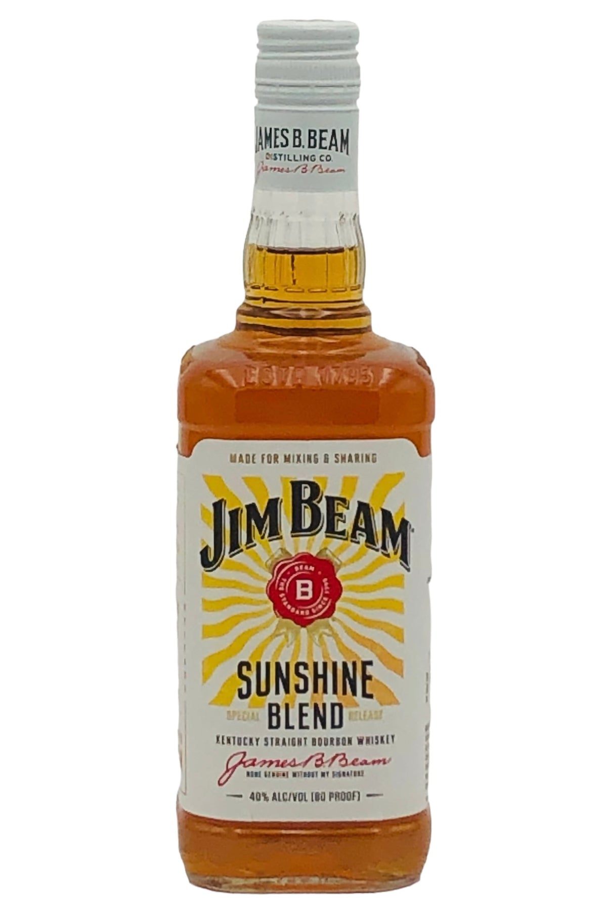 Jim Beam "Sunshine Blend" Bourbon Whiskey