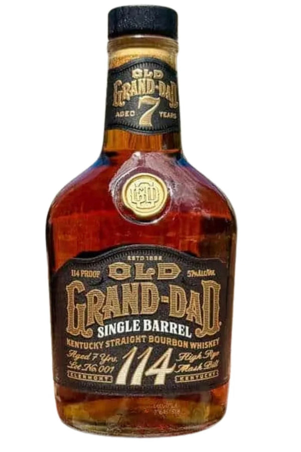 Buy Old Grand-Dad 7 Year Single Barrel Bourbon Whiskey – 114 Proof