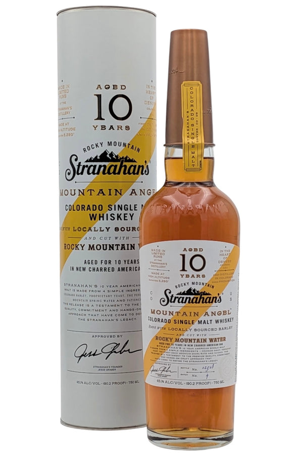 Buy Stranahan's Mountain Angel 10 Year Old Batch 4 Release Single