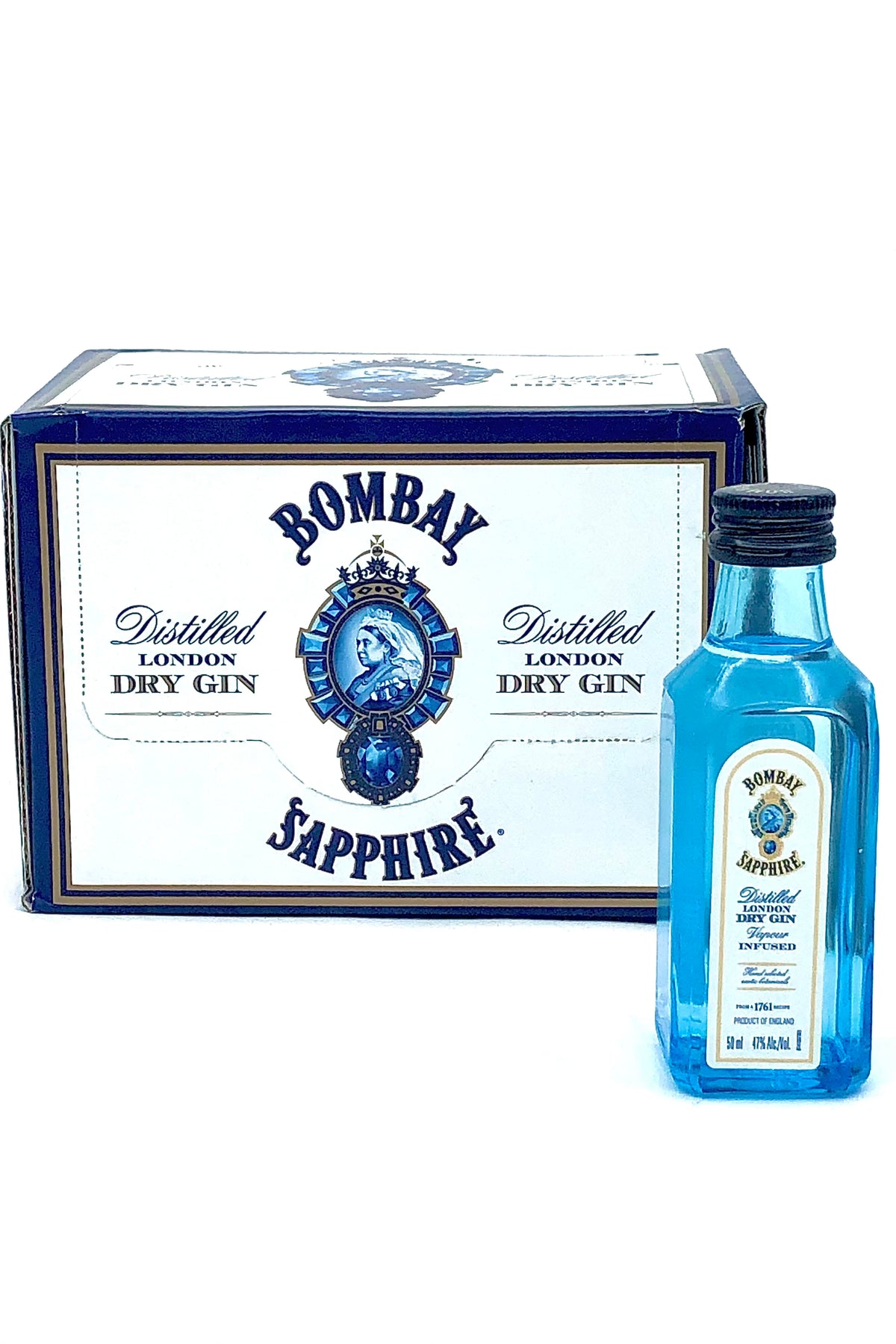 Bombay Sapphire Gin 12 x 50 ml