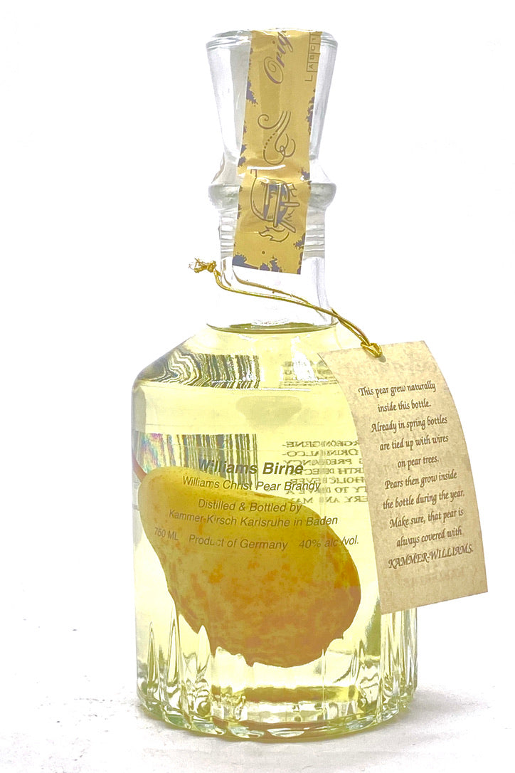 Kammer-Kirsch Williams Birne &quot;Pear-in-Bottle&quot; Pear Brandy
