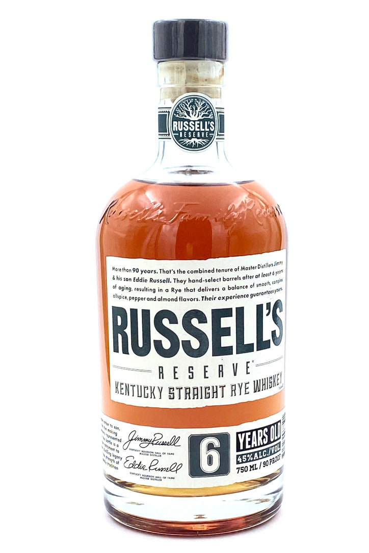 Russell&#39;s Reserve 6 Year Old Rye Whiskey