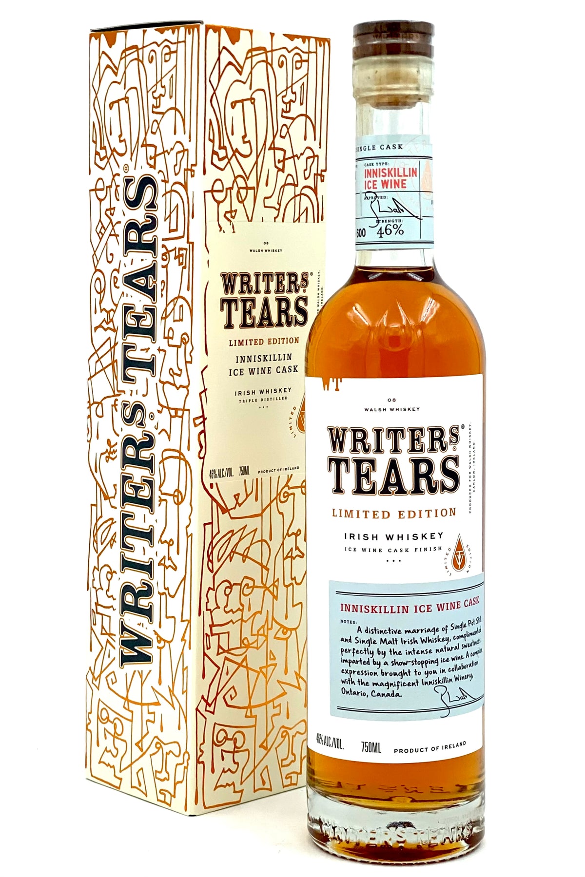 Writers&#39; Tears Ice Wine Cask Finish Irish Whiskey Limited Edition