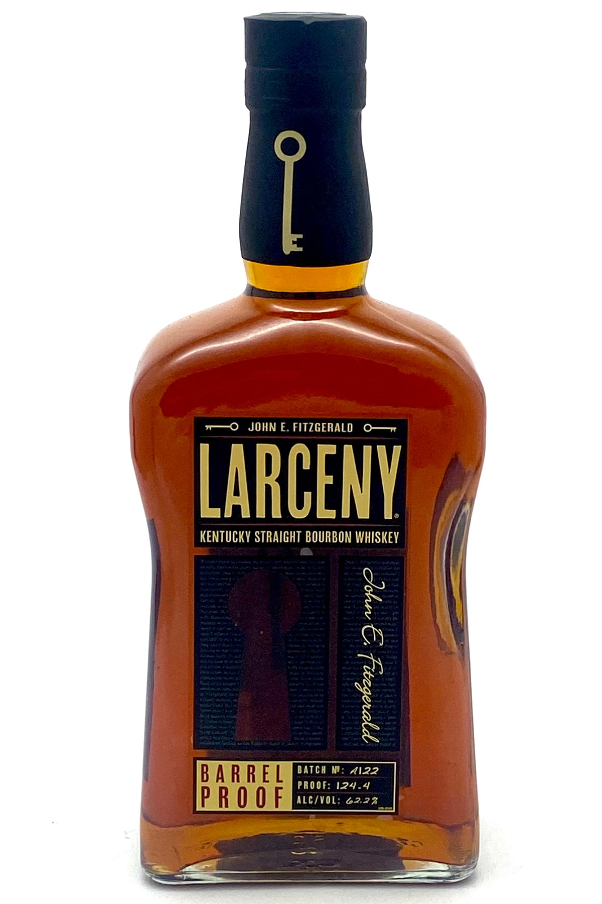 Larceny A122 Cask Strength Bourbon Whiskey