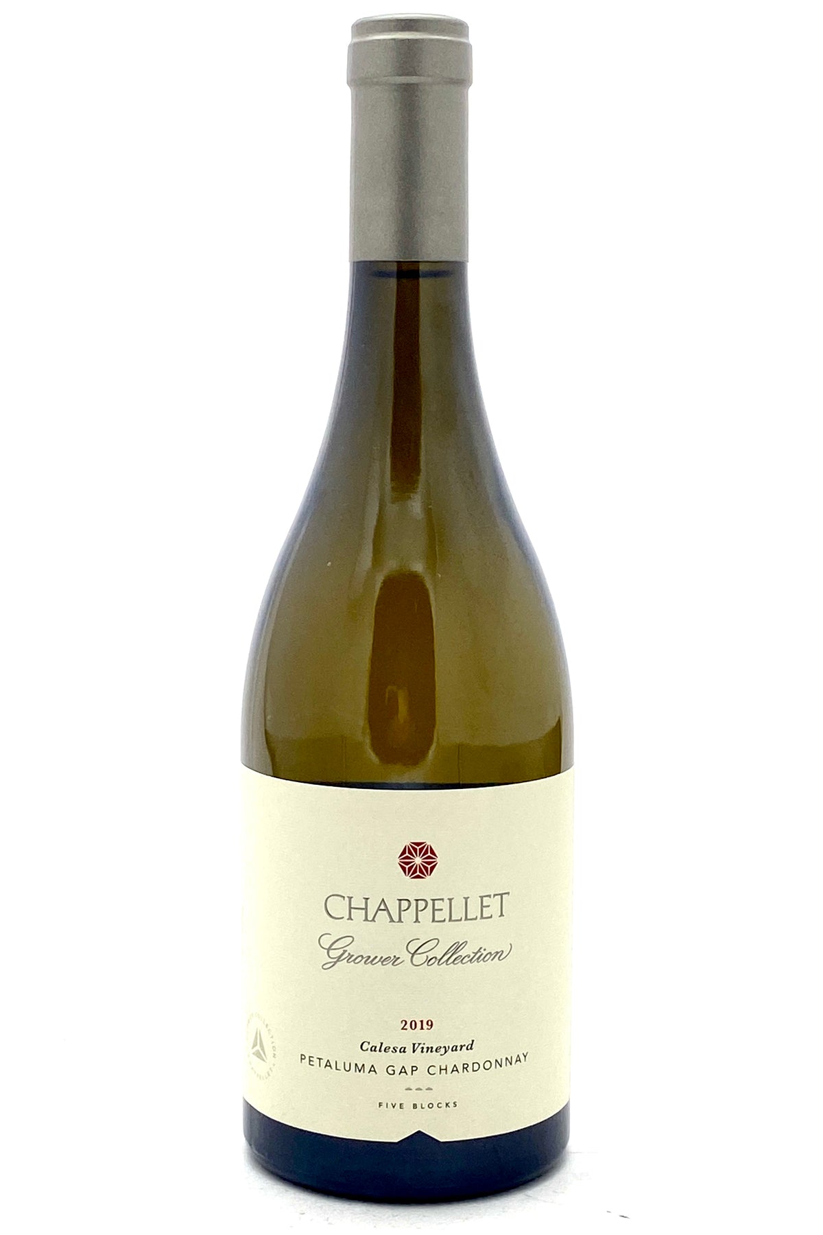 Chappellet 2019 Chardonnay Calesa Vineyard Petaluma Gap Grower Collection