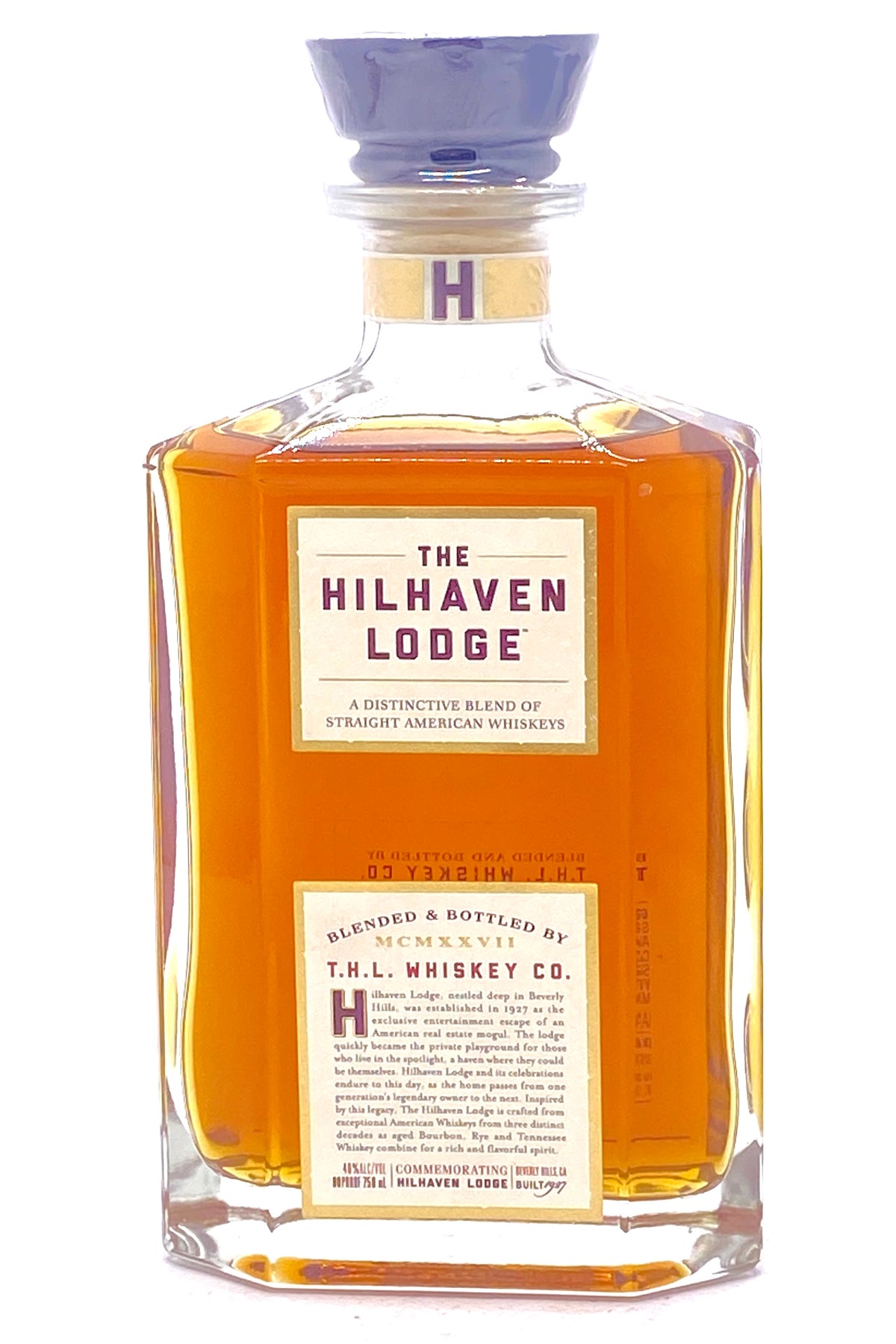 The Hilhaven Lodge American Blended Whiskey