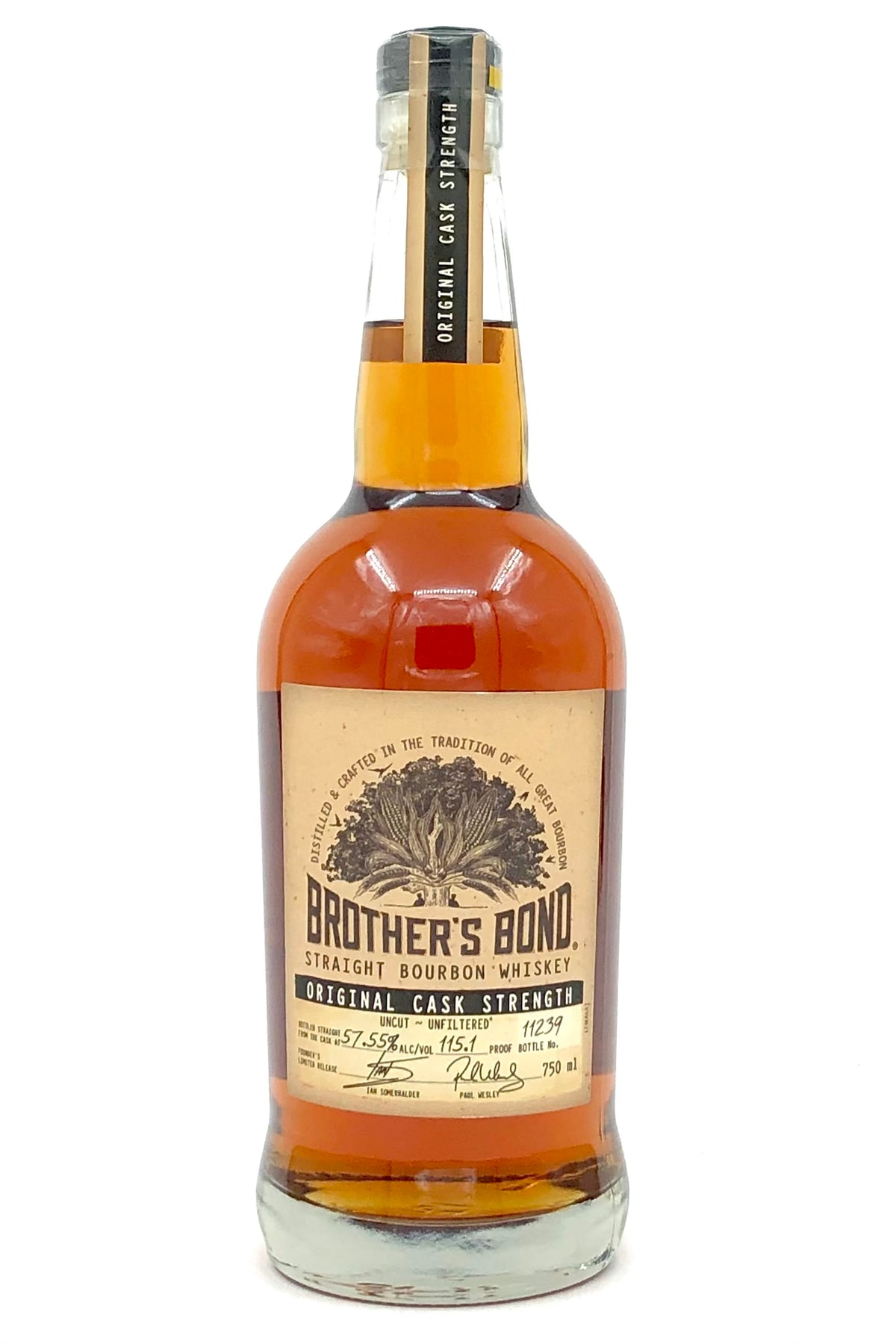 Brother&#39;s Bond Cask Strength Bourbon Whiskey