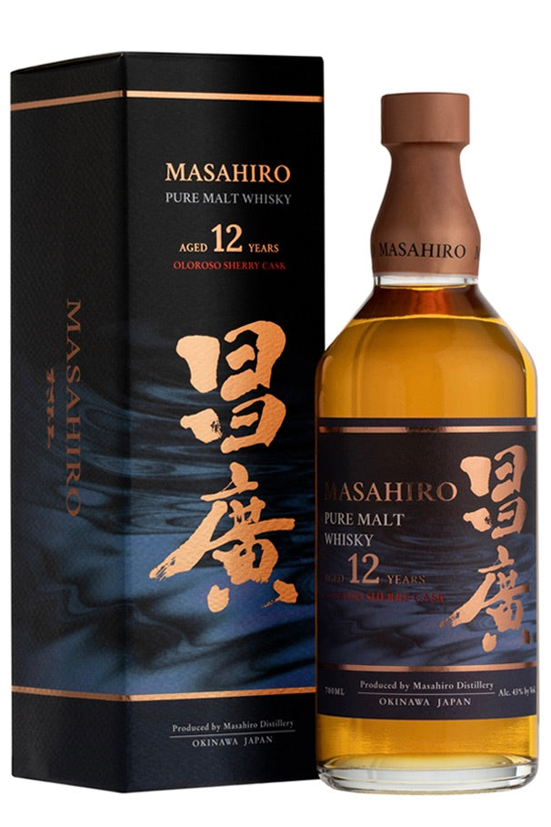 Masahiro 12 Year Old Olorosso Sherry Cask Japanese Whisky
