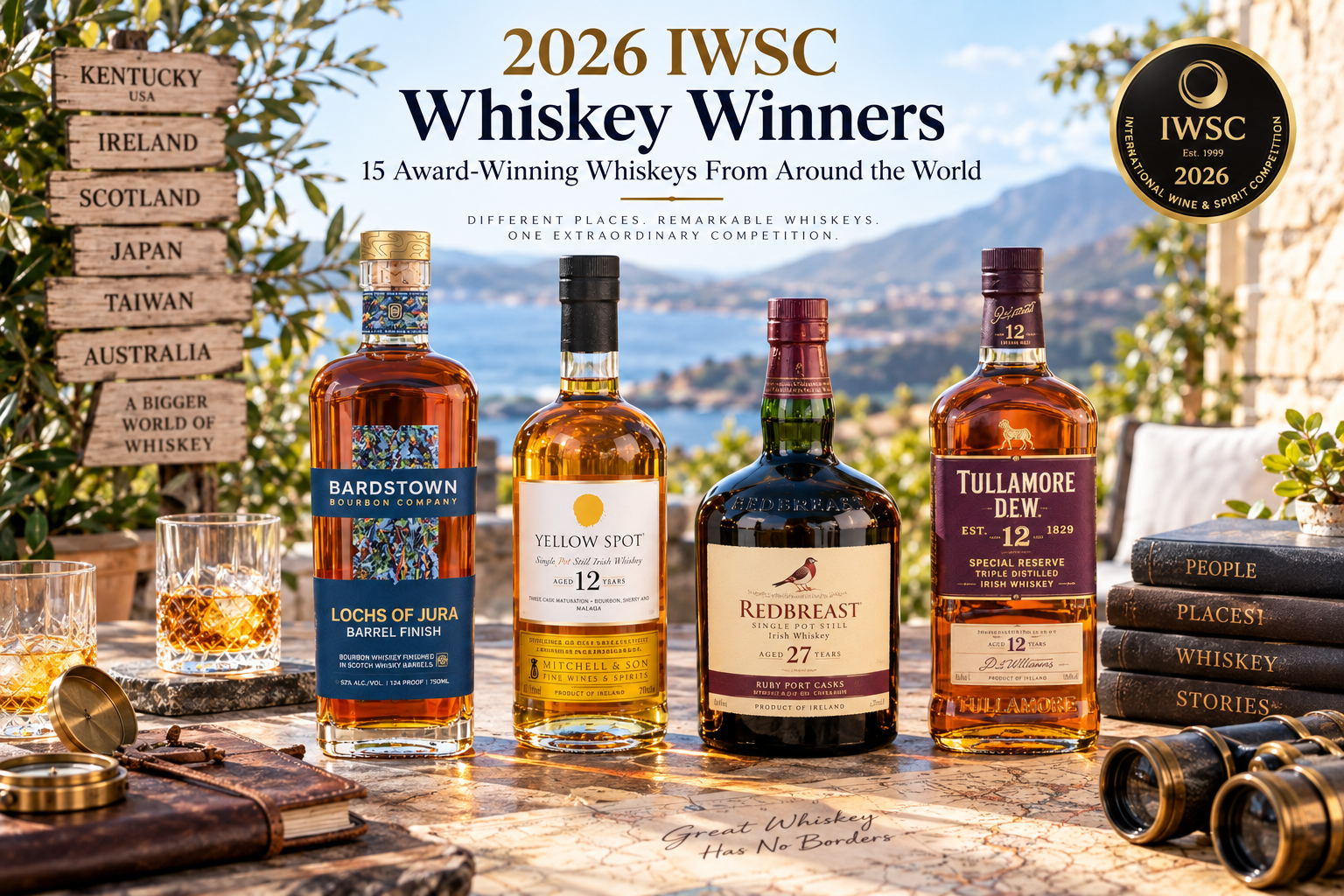 2026 IWSC Whiskey Winners: 15 Award-Winning Whiskeys From Around the World