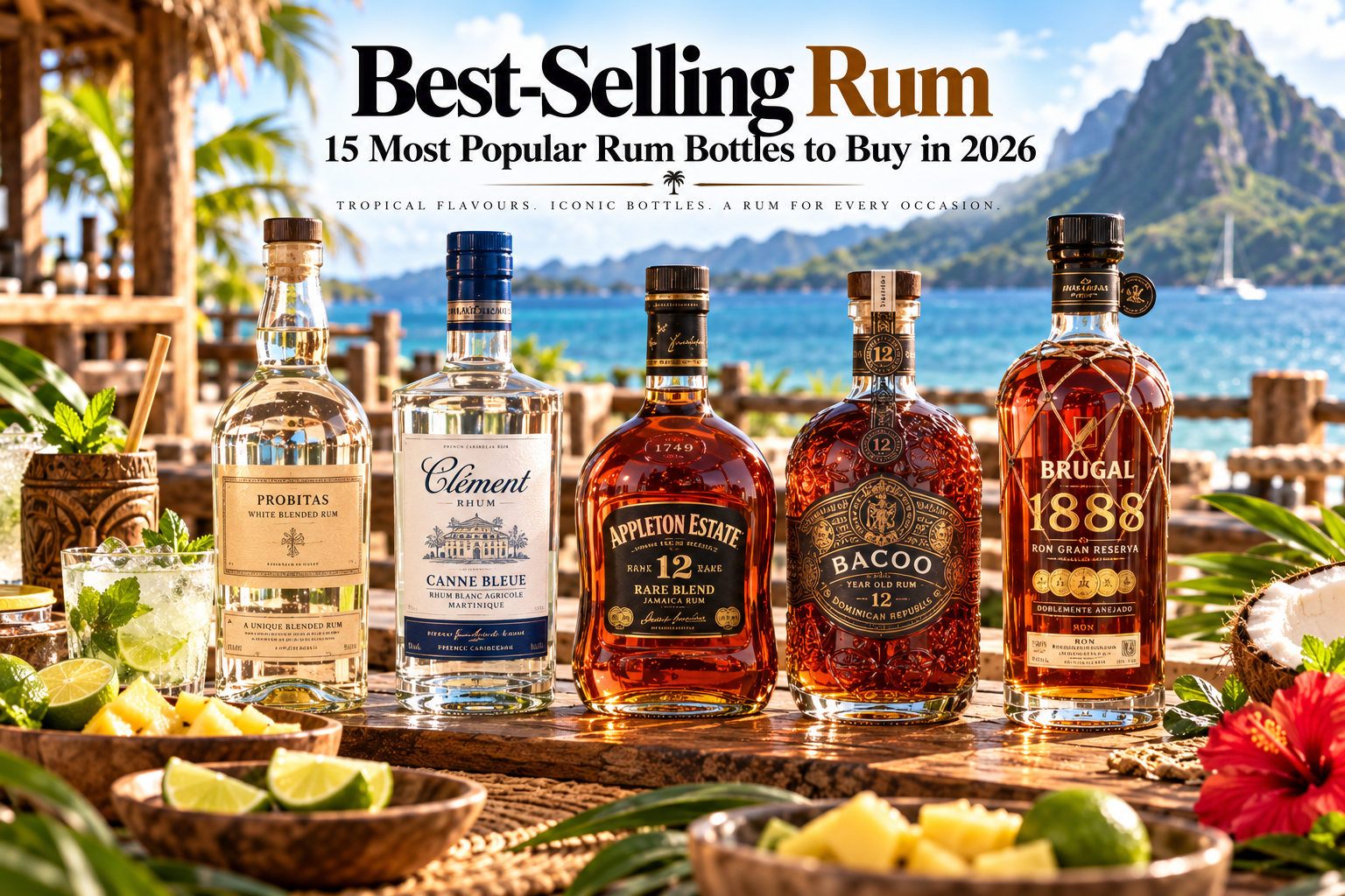 Best-Selling Rum: 15 Most Popular Rum Bottles to Buy in 2026