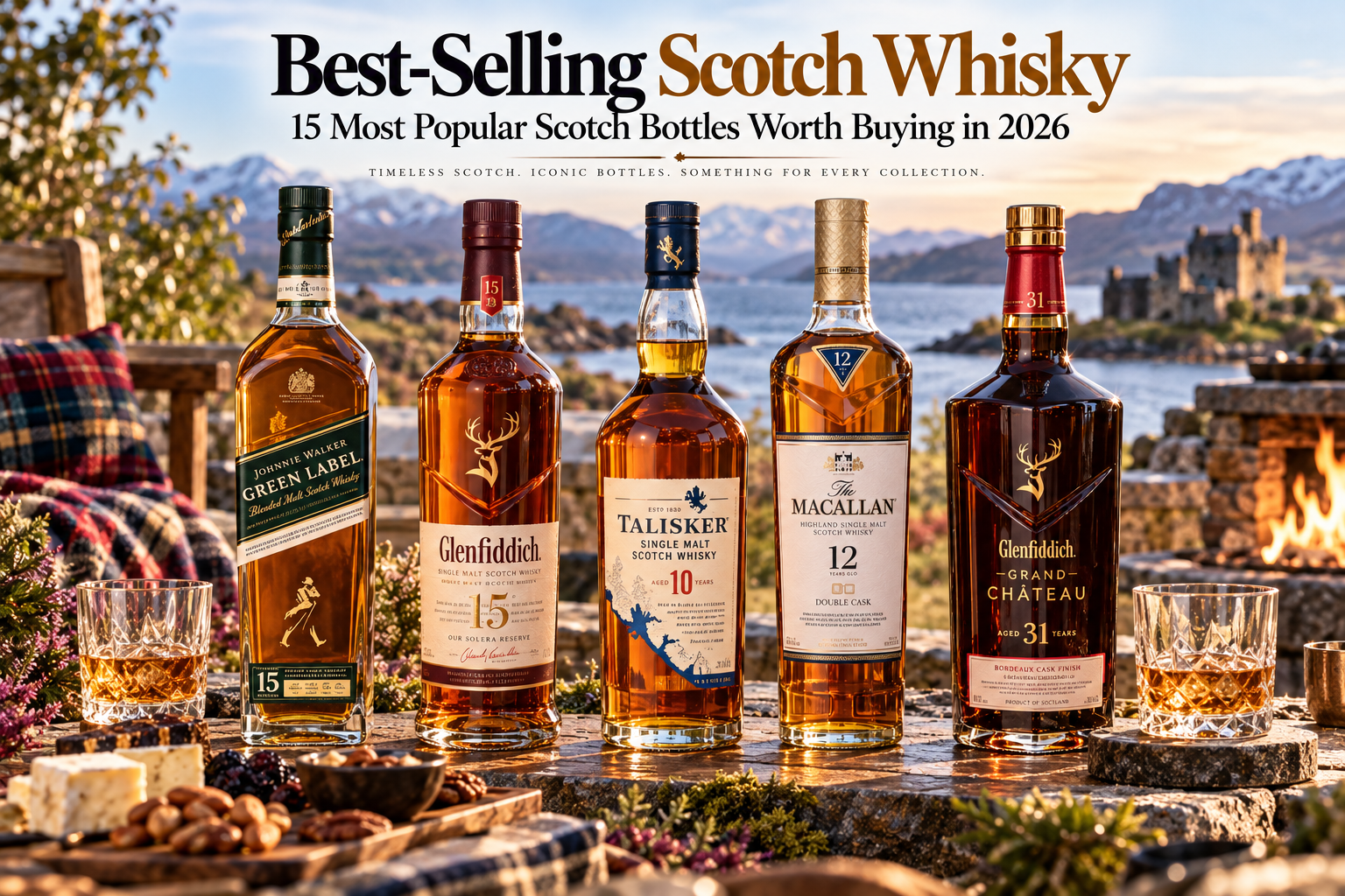 Best-Selling Scotch Whisky: 15 Most Popular Scotch Bottles Worth Buying in 2026