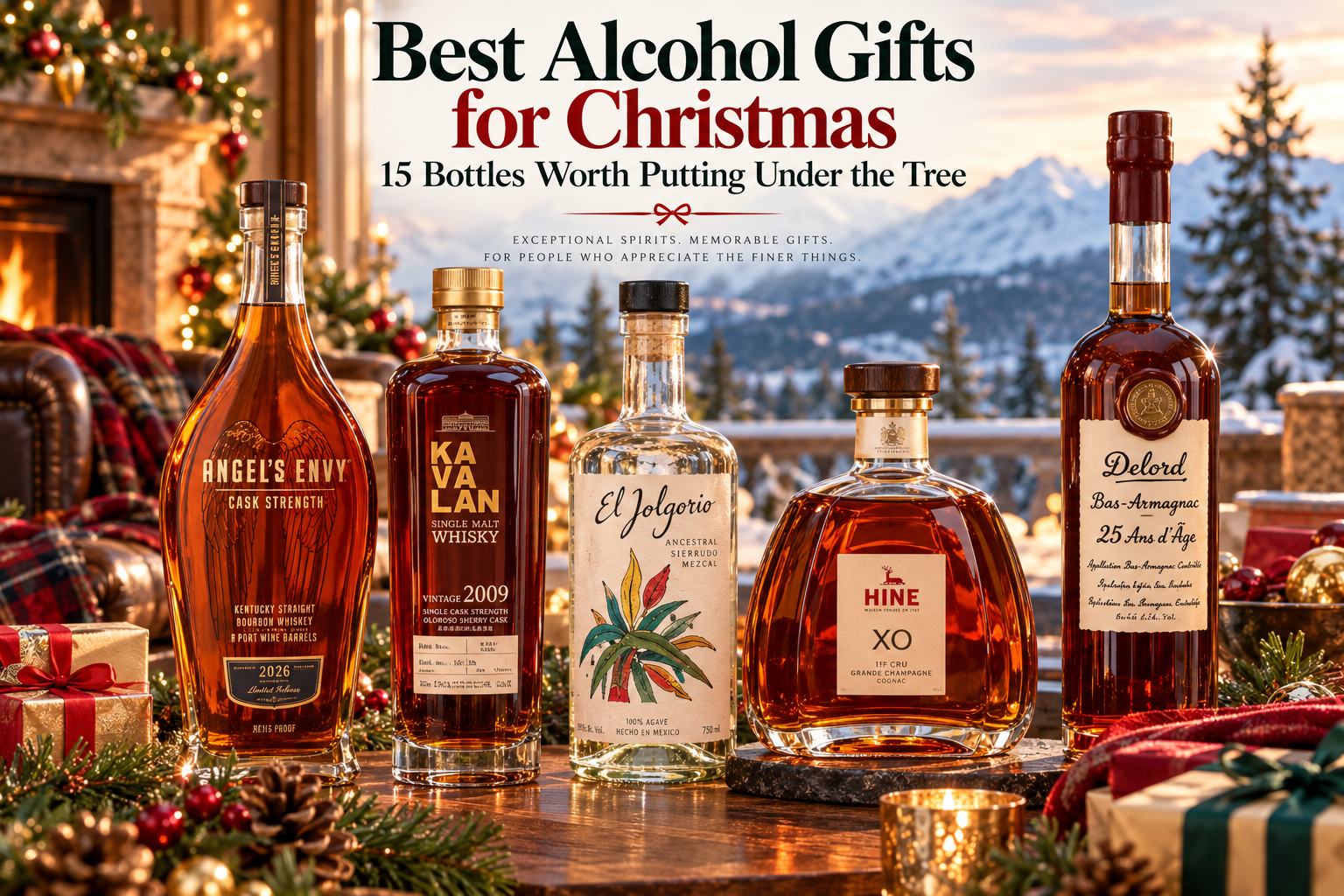 Best Alcohol Gifts for Christmas: 15 Bottles Worth Putting Under the Tree