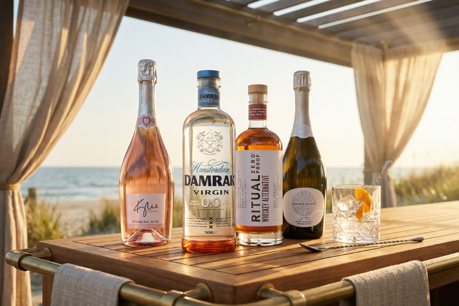 Best Non-Alcoholic Drinks to Buy in 2026 (Zero-Proof Wine, Spirits &amp; Cocktails)