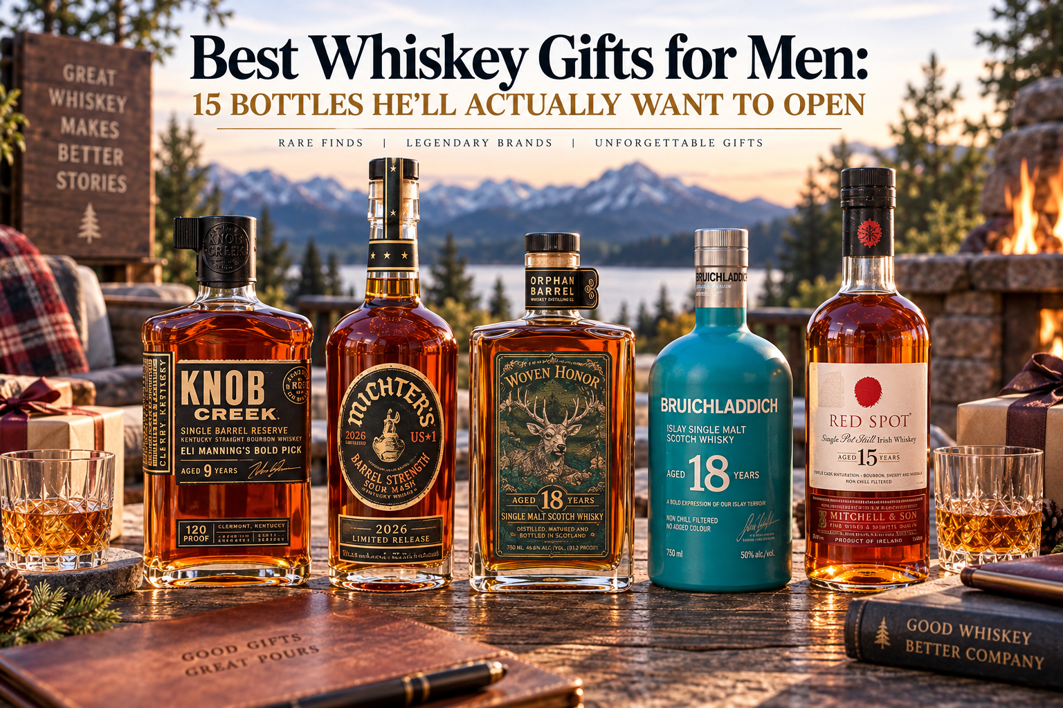 Best Whiskey Gifts for Men: 15 Bottles He’ll Actually Want to Open