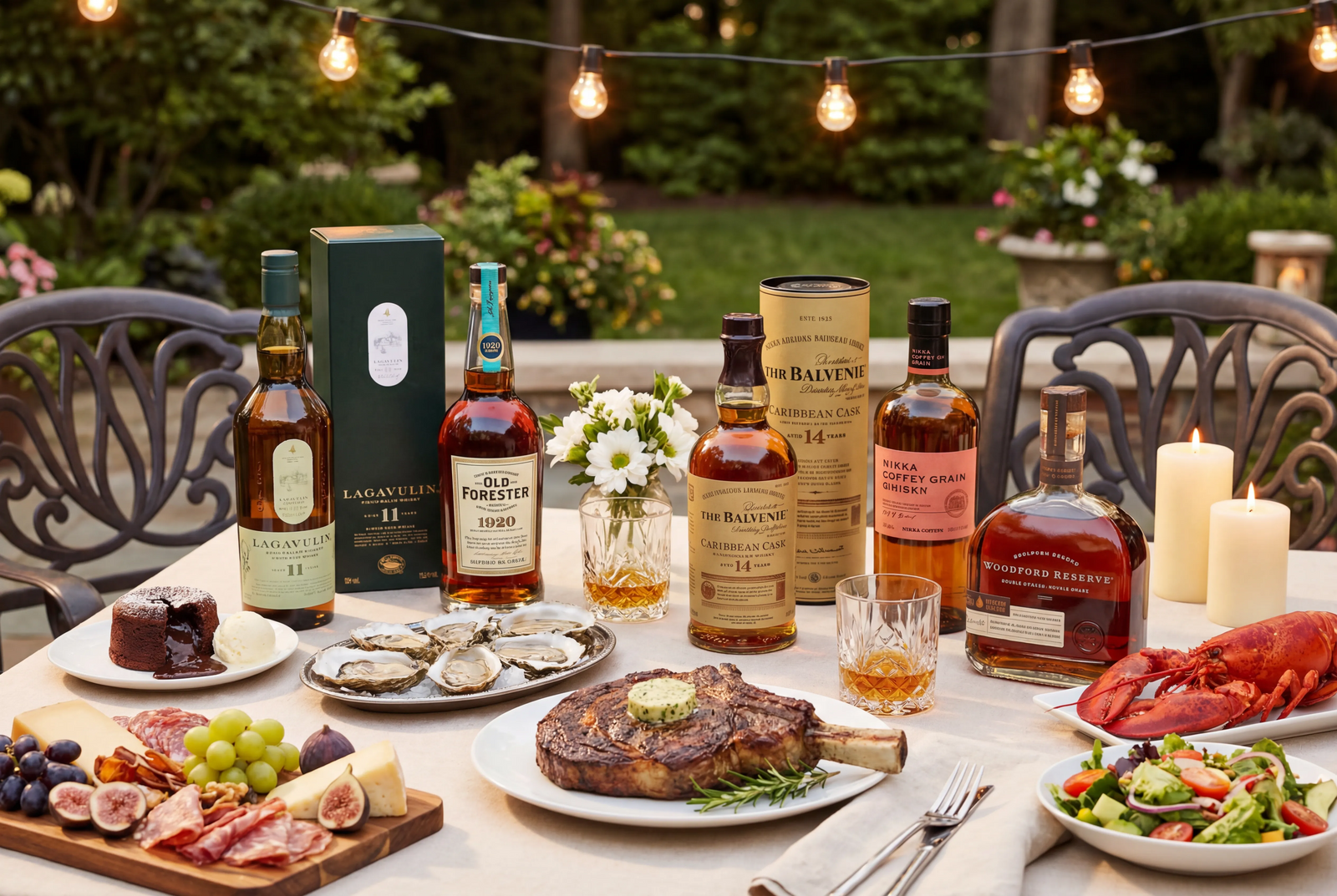 Best Whiskey and Food Pairings (What to Drink With Steak, Seafood, Dessert & More)