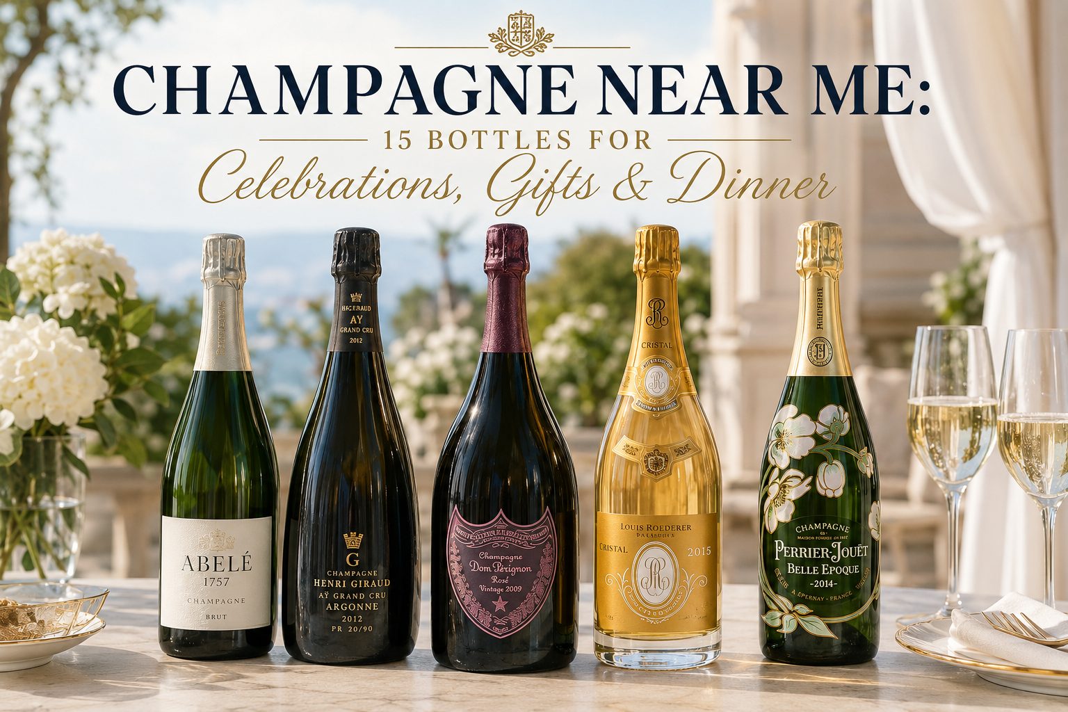 Champagne Near Me: 15 Bottles for Celebrations, Gifts & Dinner