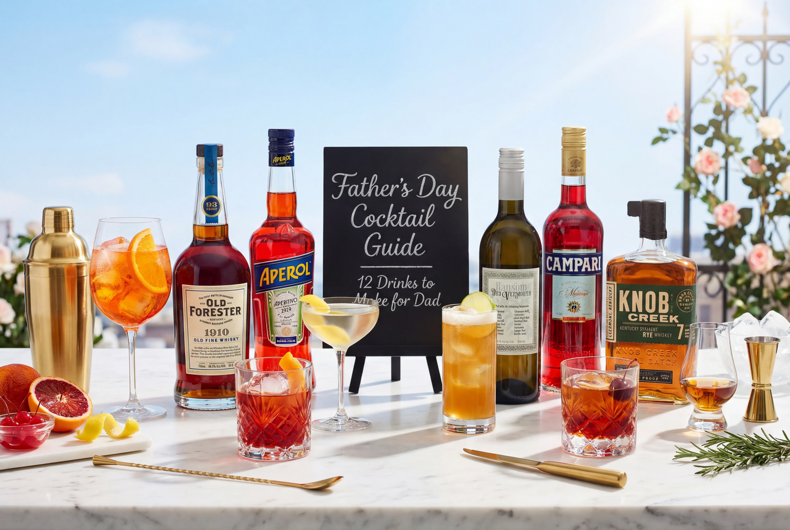 Father’s Day Cocktail Guide: 12 Drinks to Make for Dad
