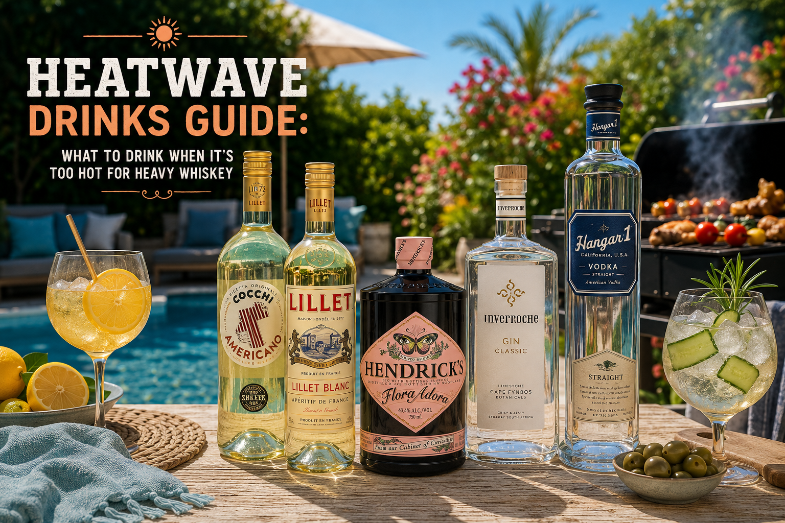 Heatwave Drinks Guide: What to Drink When It's Too Hot for Heavy Whiskey