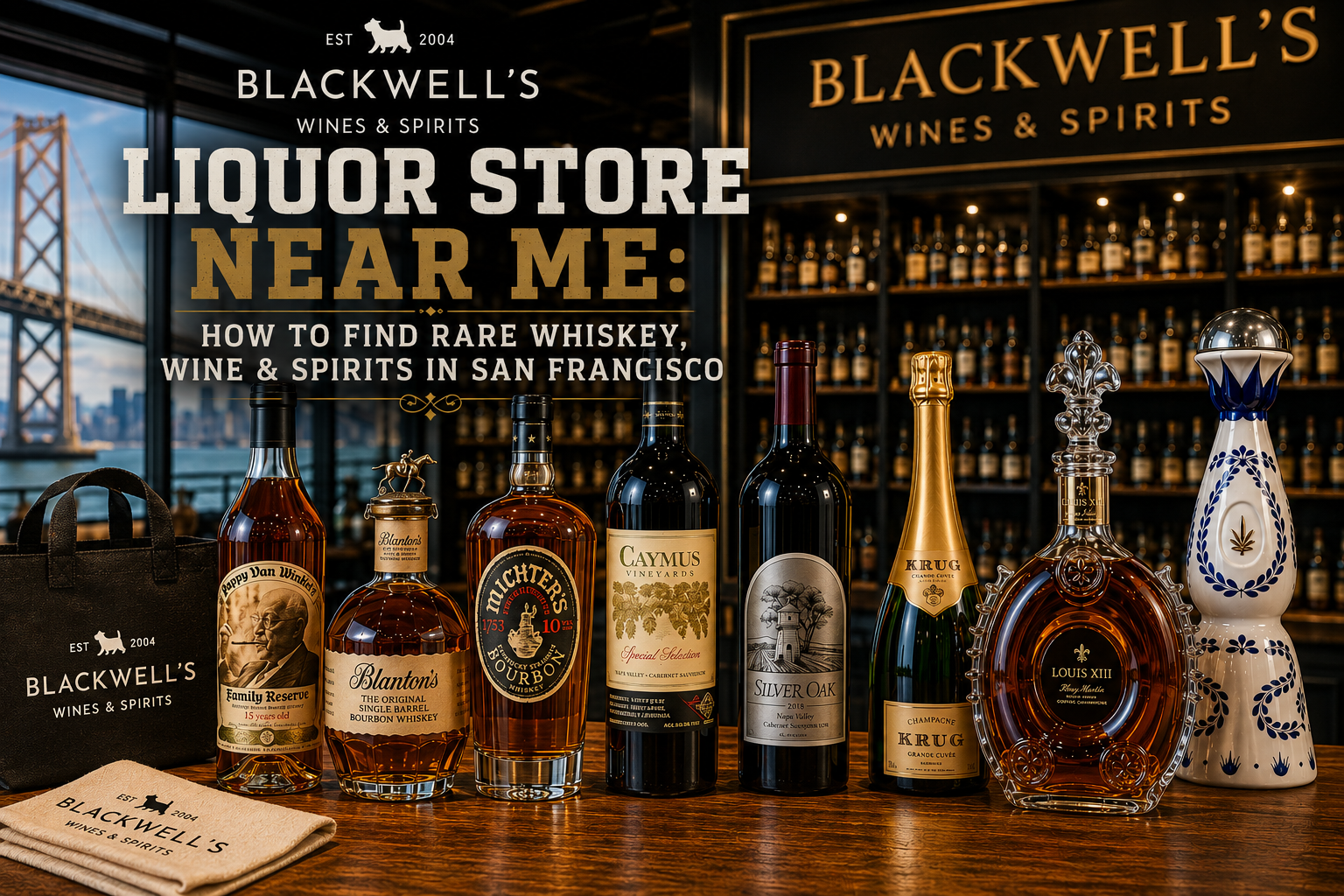 Liquor Store Near Me: How to Find Rare Whiskey, Wine & Spirits in San Francisco