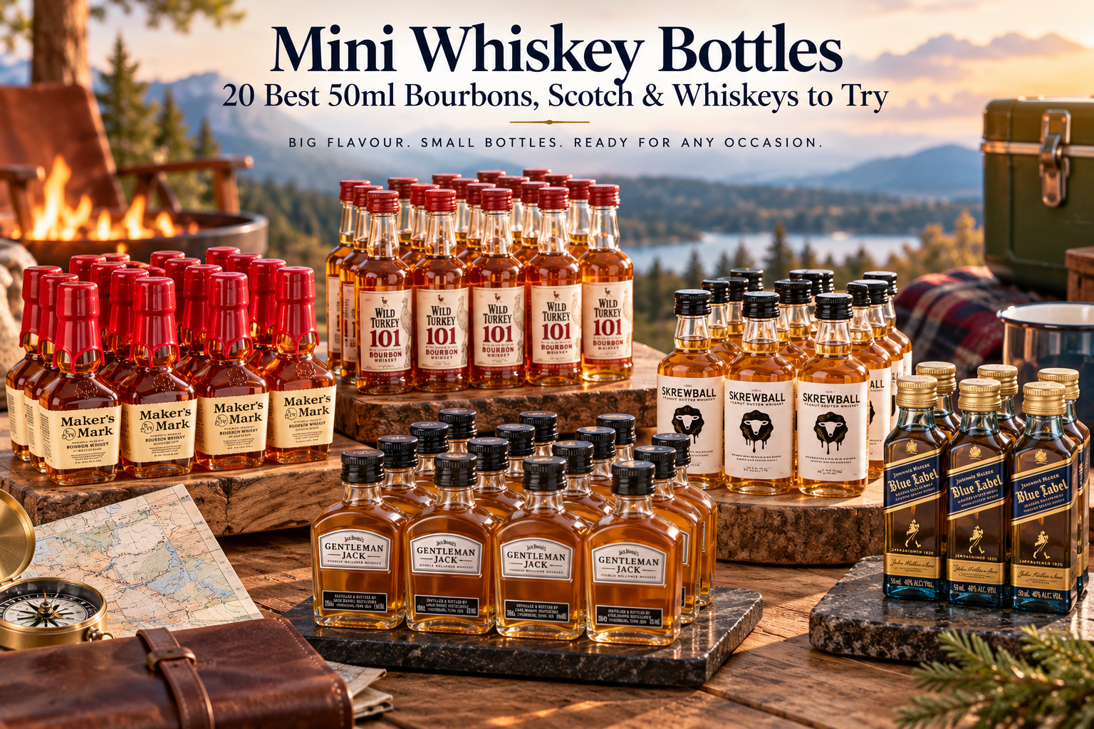 Mini Whiskey Bottles: 20 Best 50ml Bourbons, Scotch & Whiskeys to Try