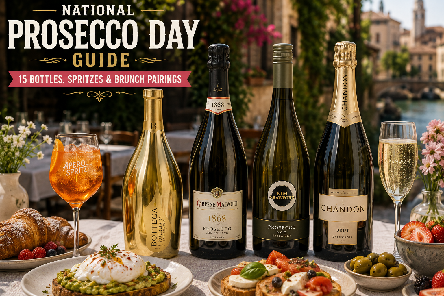 National Prosecco Day Guide: 15 Bottles, Spritzes & Brunch Pairings