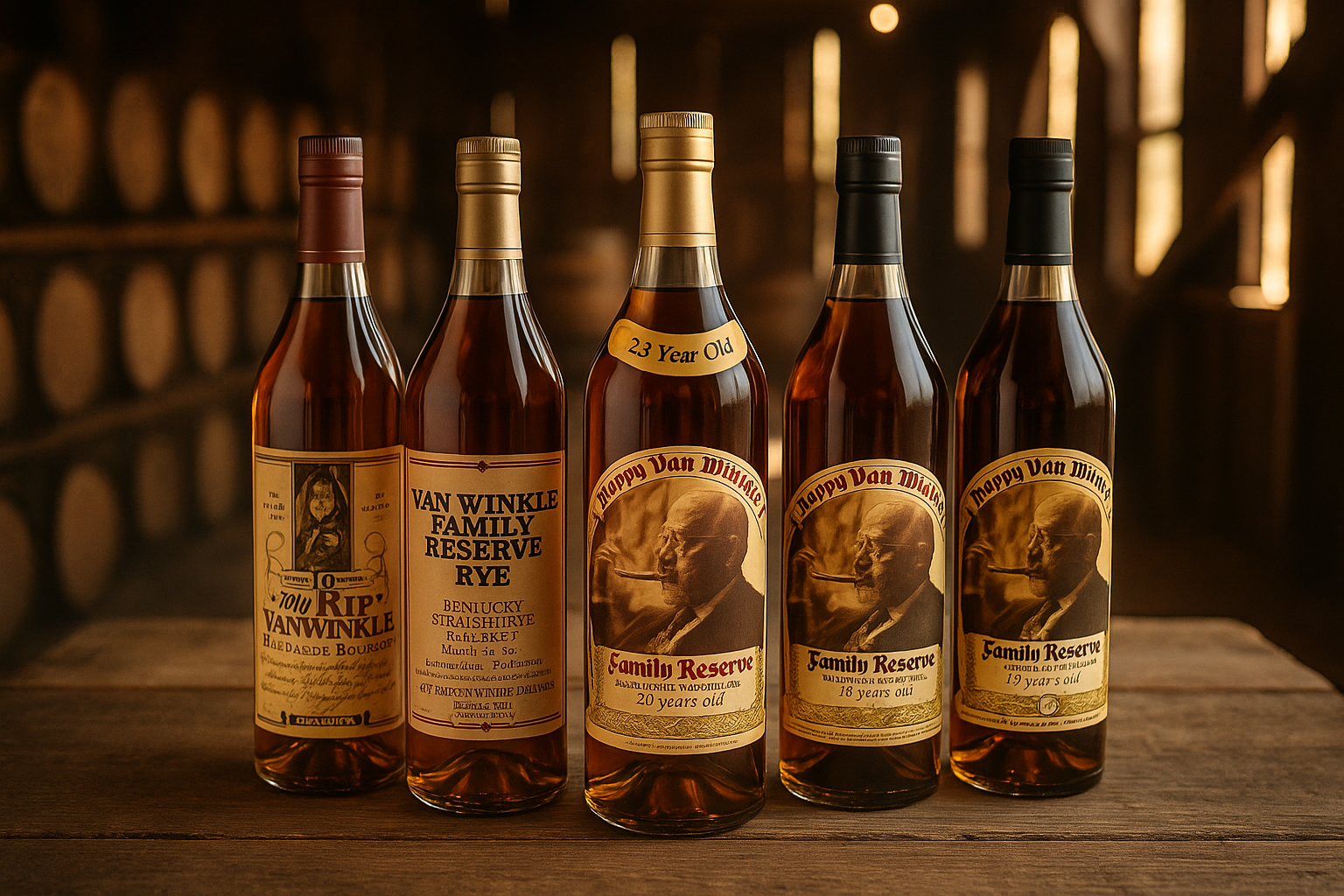 2025 Pappy Van Winkle Releases at Blackwell’s Wines & Spirits
