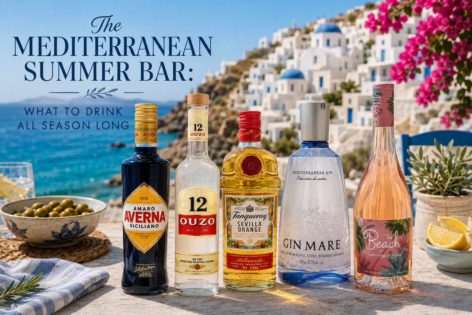 The Mediterranean Summer Bar: What to Drink All Season Long