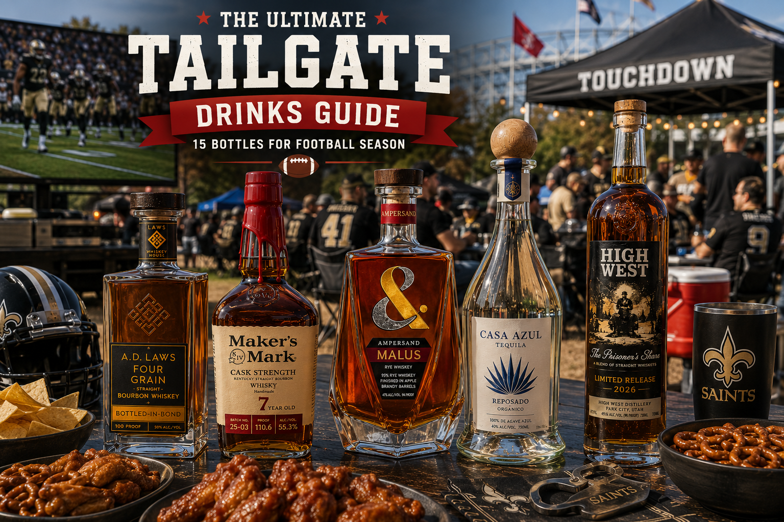 The Ultimate Tailgate Drinks Guide: 15 Bottles for Football Season