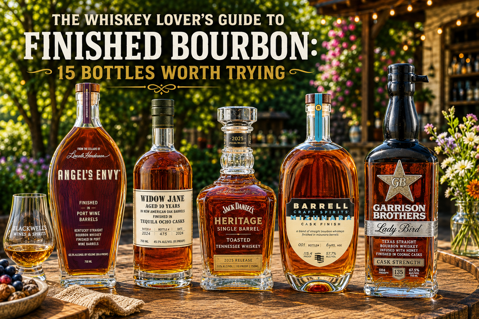The Whiskey Lover's Guide to Finished Bourbon: 15 Bottles Worth Trying
